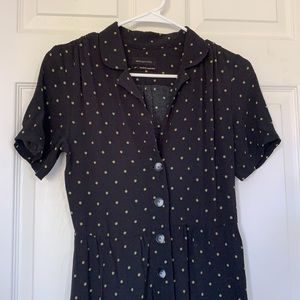 Green Polka Dot Maxi Dress